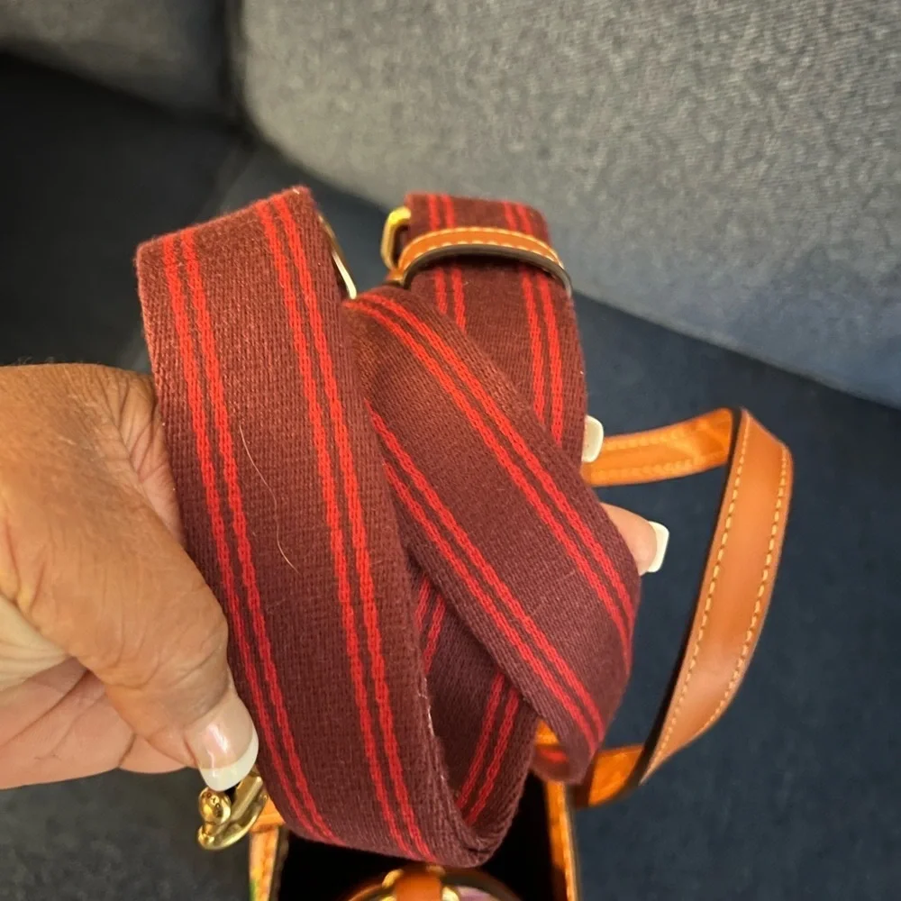 Pride Rainbow Striped Coach Field Tote 22 - Color Burst - Picture 5 of 6